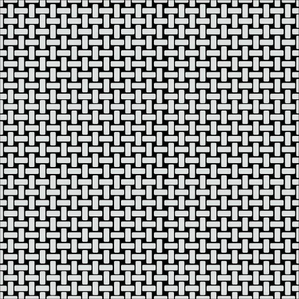 Etched Weave Pattern