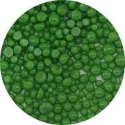 Fern Green Opalescent Frit Balls COE96