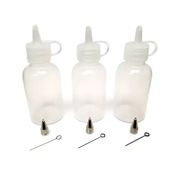 Fine Line Applicator Bottles for Liquid Stringer (Set of 3)