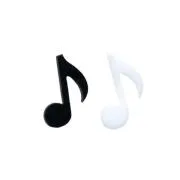 Precut Eighth Music Note COE96