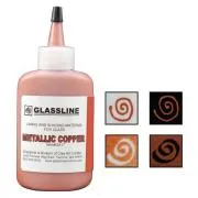 Glassline Metallic Copper Fusing Paint