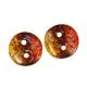 Holey Large Round Buttons Kiln Casting Mold