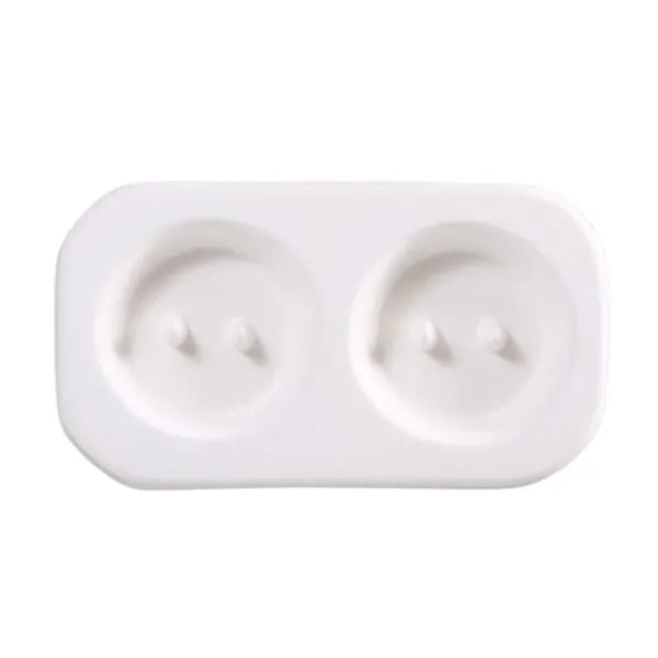Holey Large Round Buttons Kiln Casting Mold