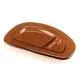Bullseye Glass Mold #8961, Snack Tray 9.8 x 6.7''