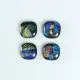 1 Jewelry Squares Kiln Casting Mold