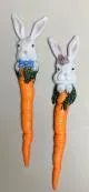 Bunny and Carrot Stake Casting Mold