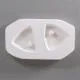 Holey Trilliant Cast-A-Cab Kiln Casting Mold