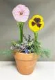 Pansy and Hibiscus Casting Mold