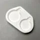 Two Round Ornaments Kiln Casting Mold