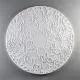 Round Poinsettia Texture Fusing Tile