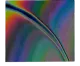CBS Dichroic Crinklized Comet Trail Pattern on Thin Glass COE96