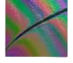 CBS Dichroic Crinklized Comet Trail Pattern on Thin Glass COE96