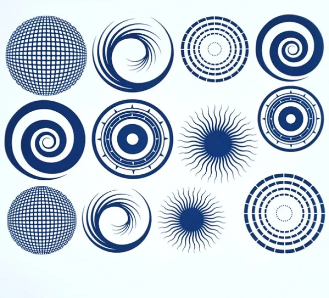 Large Circles 2 Decal Sheet