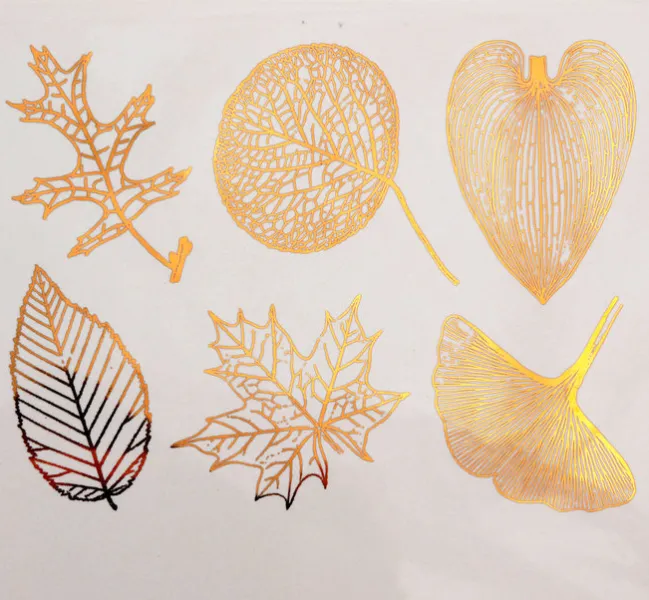 Large Leaves Decal Sheet
