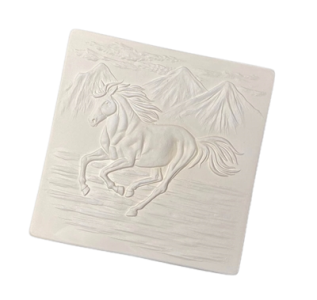 Horse Textured Fusing Tile