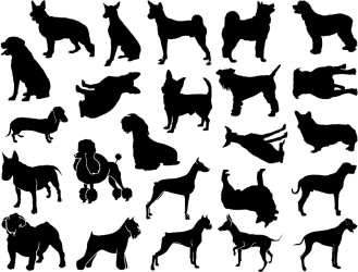Dogs Decal Sheet