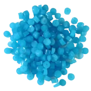 Light Cyan Opalescent Dots COE90