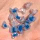 Lilac and Mariner Blue Opalescent Butterflies Murrini/ Millefiore Sticks COE96