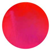CBS Dichroic Coating Candy Apple Red on Thin Clear Glass COE90