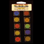 CBS Dichroic Laser Etched Pinwheel Pack Medium COE90