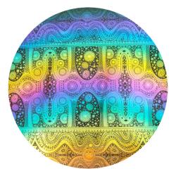CBS Dichroic Coating Rainbow 2 with Stell Original Pattern Glass COE96
