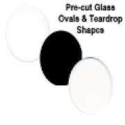COE90 Glass Ovals and Teardrops