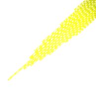 Twisted Cane Clear with Spring Green Single Twist Cane COE90