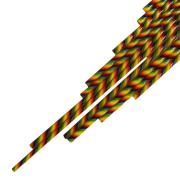 Twisted Cane Rainbow Single Twist Cane COE96