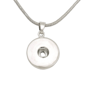 Aanraku Snap Necklace w/Chain and One Flat Disk