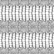 Etched Snakeskin Pattern