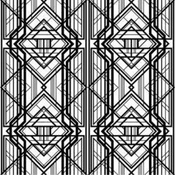 Etched Gatsby Pattern