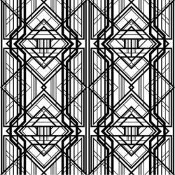 Etched Gatsby Pattern