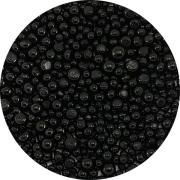 Black Opalescent Frit Balls COE90