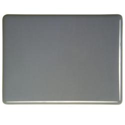 Bullseye Glass Deco Gray Opalescent, Thin-rolled, 2mm COE90