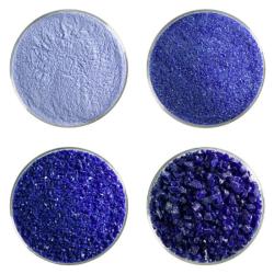 Bullseye Glass Deep Cobalt Blue Opalescent Frit COE90