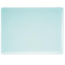 Bullseye Glass Light Aquamarine Blue Transparent, Thin-rolled, 2mm COE90