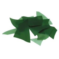 Bullseye Glass Mineral Green Opalescent Confetti COE90