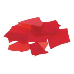 Bullseye Glass Red Opalescent Confetti COE90
