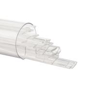 Bullseye Glass Ribbon Clear Transparent COE90