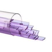 Bullseye Glass Ribbon Neo-Lavender Shift Transparent COE90