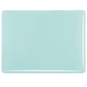 Bullseye Glass Robin's Egg Blue Opalescent, Double-rolled, 3mm COE90