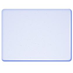 Bullseye Glass Sapphire Blue Transparent Tint, Double-rolled, 3mm COE90