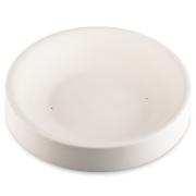 Bullseye Glass Mold #8772, Simple Rimless Dish 9