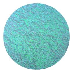 CBS Dichroic Coating Aqua on Black Ripple Glass COE90