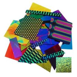 CBS Dichroic Crinklized Scrap by Weight COE90