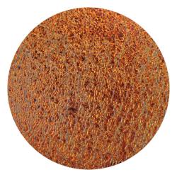 CBS Dichroic Coating Cyan/ Dark Red on Clear Ripple Glass COE96