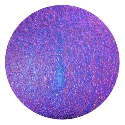 CBS Dichroic Coating Green/ Magenta on Clear Ripple Glass COE96