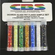 CBS Dichroic Frit Flakes Sample Set COE90