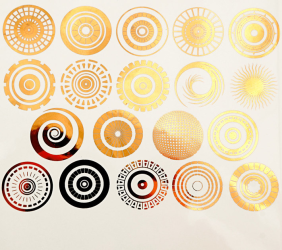 Circles Decal Sheet