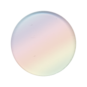 Precut Circles Clear Iridescent COE96